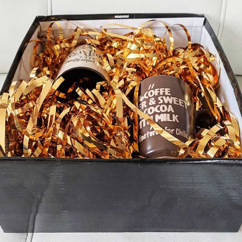 Viruta de Papel metálica