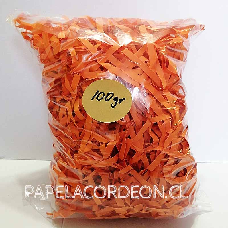 Papel picado naranjo