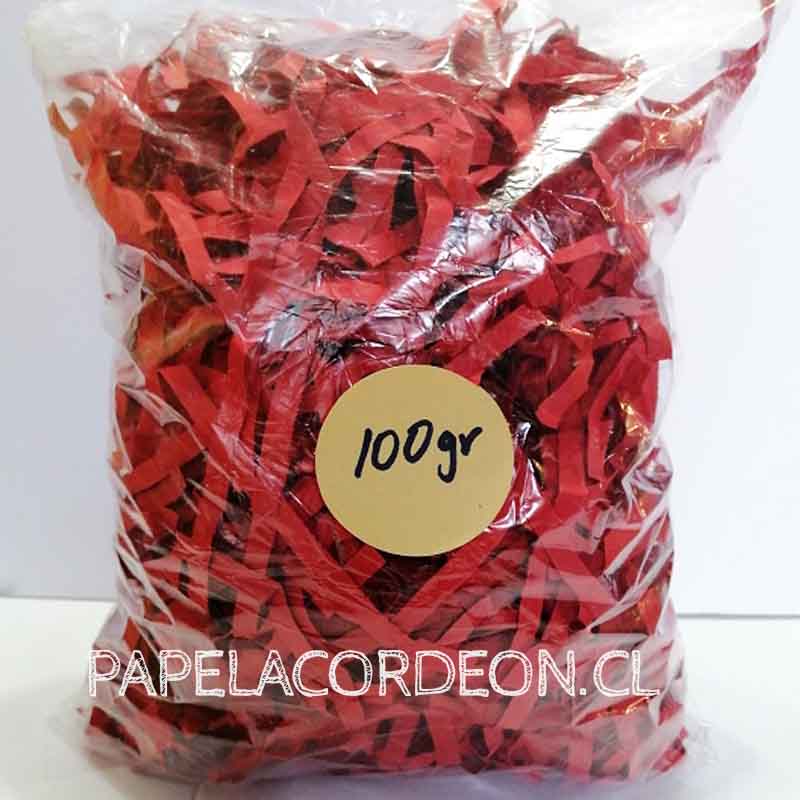 Papel picado rojo