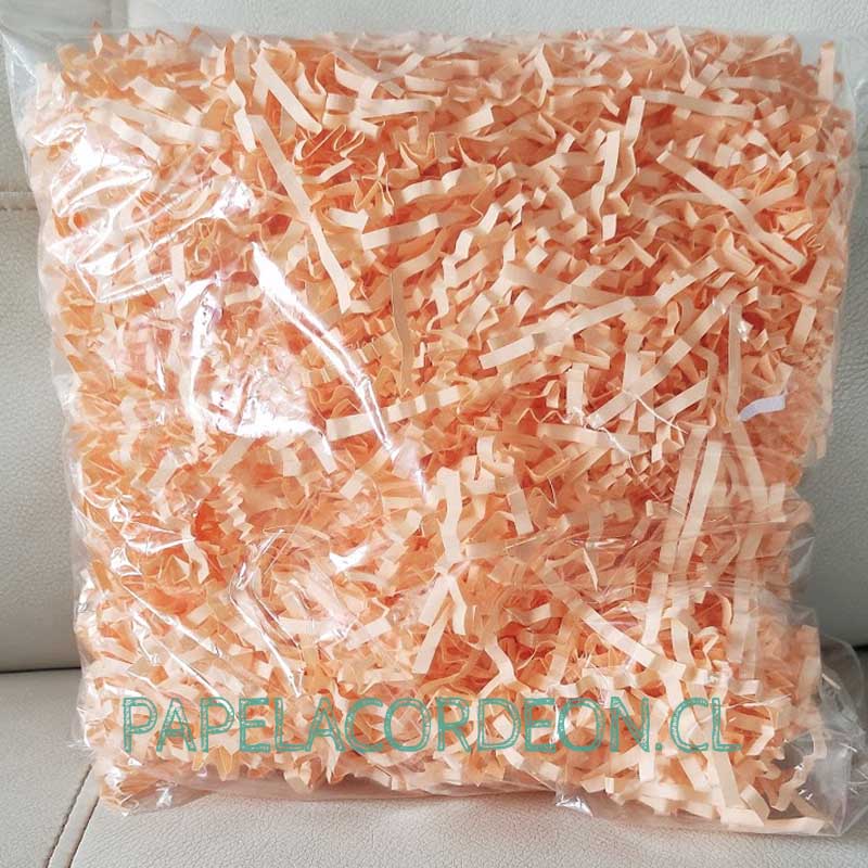 Viruta de papel durazno