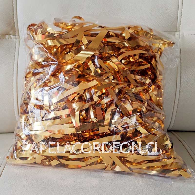 Viruta de Papel metálica